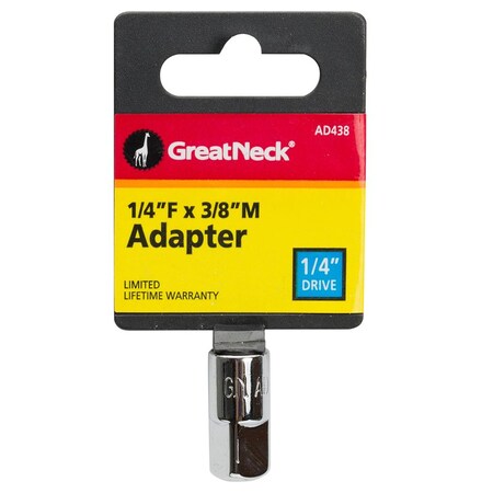 Greatneck SOCKET SILVER 1/4""DR AD438